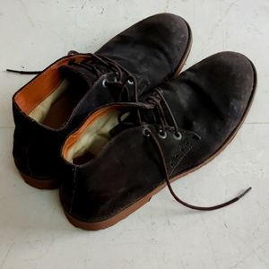 Woodland Corduroy Brown Shoes